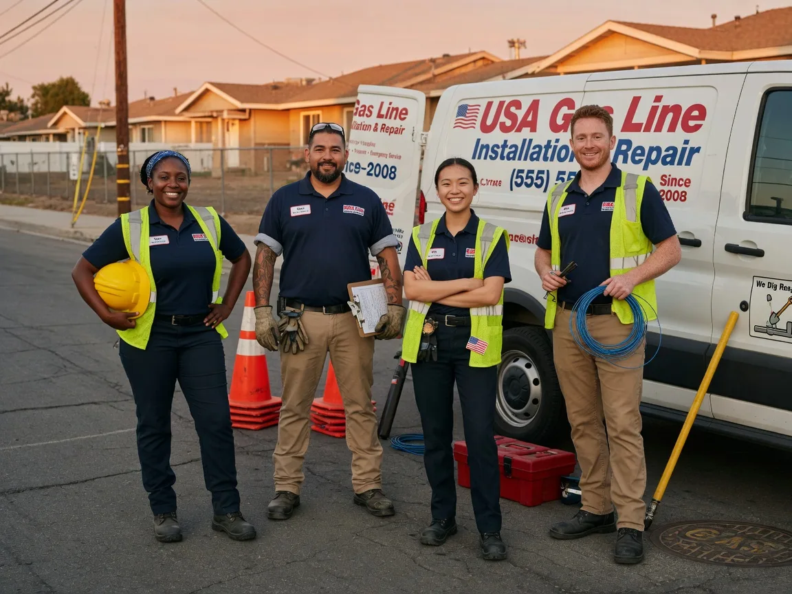 Gas Line Installation company in Volant, PA